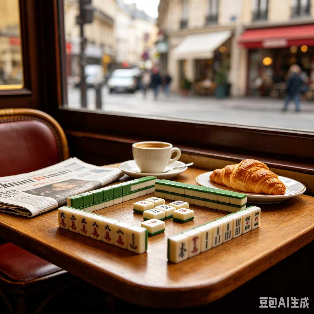 classic text mahjong set